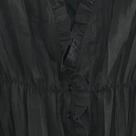 Zara Elastic Trim Blouse - Size XS - Picture 5 of 5